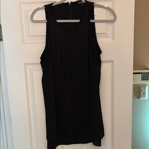 Express fringe woven tank top